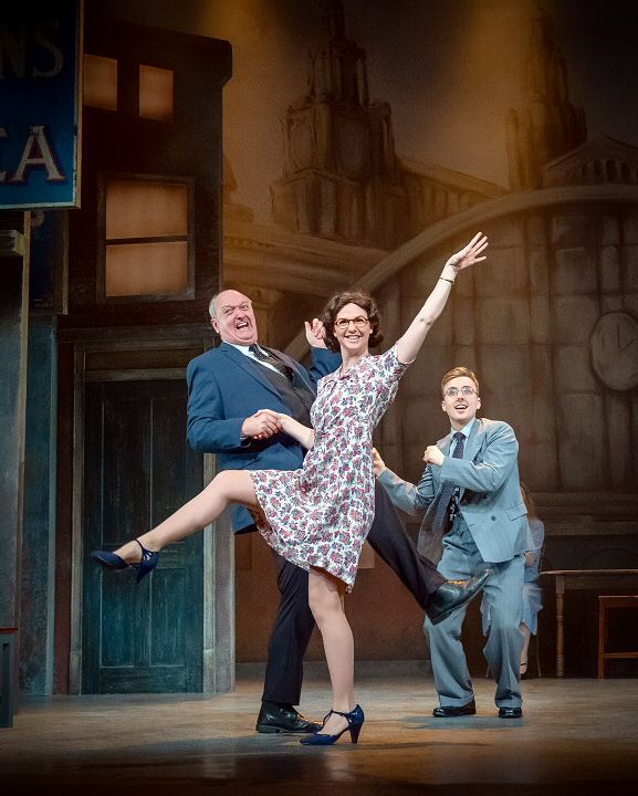 Theater Roy Carruthers Lucy Dixon and Parry Glasspool in BTWOL - Photo credit - Anthony Robling