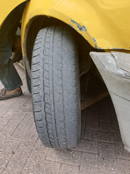 Worn tyres are a danger to both the driver and other road users.
