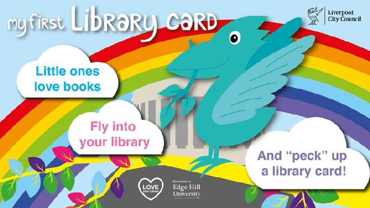 Winging it: A new library card has been launched for children up to age 10.