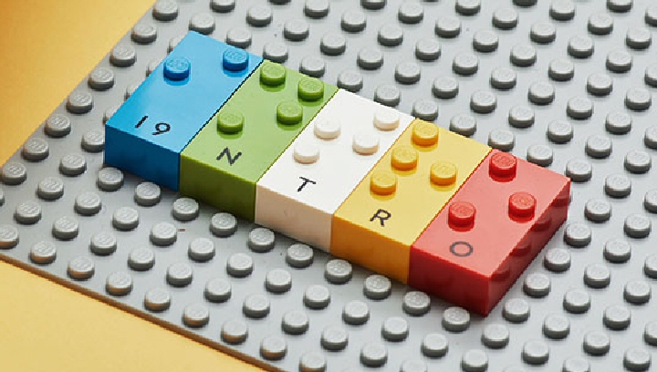 Lego Braille Bricks - 19 NTRO