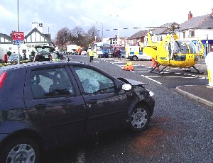 The North West Air Ambulance has been called out to many serious road traffic collisions in the last few weeks and is urging road users to concentrate fully, ensure speed limits are adhered to and to give some concentration to other road users and pedestrians alike.