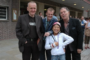 (L-R) Alan Williams, Carl Hunter, Sophie Lee and Rodney Litchfield.