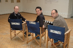 (L-R) Alan Pattison, Colin ODonnell and Lawrence Gough of Salvage.