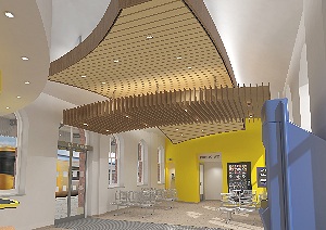 Pictured: Ormskirk Station design