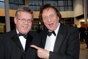 Pictured: Neil Scales and Ken Dodd