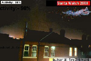 Click on to see a bigger image and the Santa Cam page...