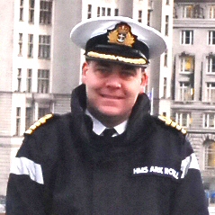 Captain of HMS Ark Royal, John Clink