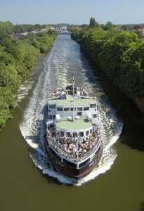 The Snowdrop on the Manchester Ship Canal