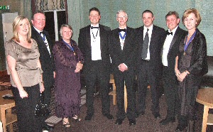 Pictured:- (from left to right) is: Melanie Christie, ICAEW North West Regional Director; Peter Murphy, President of the Southport and Ormskirk Law Society; Marion Hodgkiss, ICAEW Council Member; Clive Gill, Chair of the Southport and District Surveyors and Estate Agents Association; Ian Wright, Chair of the Southport Group of the Liverpool Society of Chartered Accountants; Andrew, McKenna, Begbies Traynor Group plc; John Hill, Begbies Traynor Group plc and Eileen Quinn, Past President of the Liverpool Society of Chartered Accountants.
