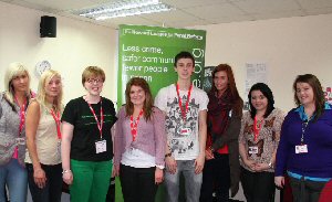 Pictured in the photo are students from Year one BA (Hons) Criminology and Criminal Justice who have formed the 1st ever Howard League for Penal Reform Student Committee at Runshaw College, (From left to right): Steph Webb (Vice President), Emma Rose (President), Jennifer Kay (National Student Officer), and committee members Kirsty Usherwood, Daniel Alcock, Danielle Glover, Danielle Crosby, with Laura Monteith (Course Leader BA (Hons) Criminology and Criminal Justice.