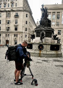 New York Crew films in Liverpool.