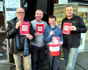 (Left) David Richardson, Tony Higginson, Scott Harrison, Sean Connolly (Right)