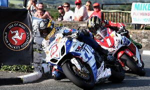 Action from the 2013 Isle of Man Steam Packet Company Southern 100 International Road Races (Glynne Lewis)
