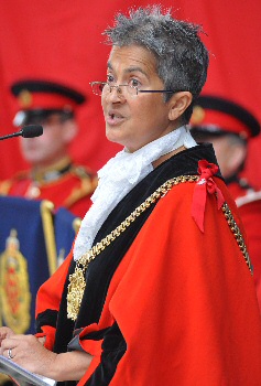 The Right Worshipful, the Lord Mayor of Liverpool, Councillor Erica Kemp.