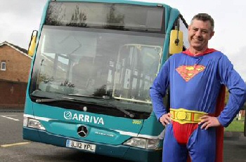  Jason Johnson, Arriva bus driver.