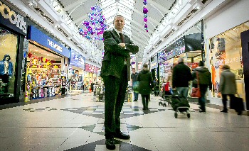 Mark Shepherd, new Security Manager for Pyramids Shopping Centre.