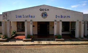 The eye unit at The Queen Elizabeth Hospital in Malawi.