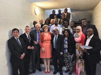 photograph of members of the Liverpool Commonwealth Association at their inaugural meeting