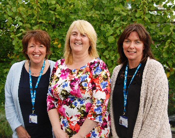 Wirral PIMHS team  Ann Buckley, Annuncia Buckley and Dr Helen Sharp