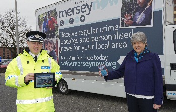 Chief Superintendent Peter Costello is pictured with Police and Crime Commissioner Jane Kennedy.
