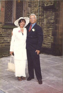 Tommy with his wife Jacqueline, who passed away in August 2015