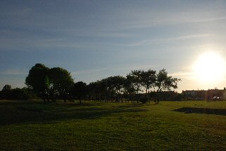 Pictured: The current Hoylake Municipal course, which would be replaced with a new, Jack Nicklaus-designed municipal course.