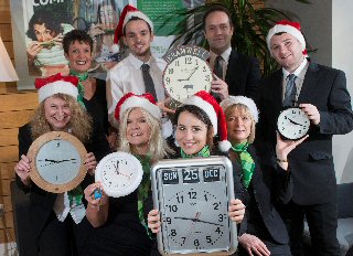 Yorkshire Building Society colleagues ask the public to give the gift of time for Marie Curie this Christmas 