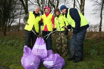 The CLA North team rolled up their sleeves to help launch the Clean for the Queen promotion earlier this year.