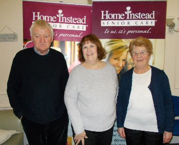 Peter Dooley, Debbie Darby, Community Engagement Co-Ordinator, and Joyce Kelly 