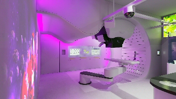 Proton Beam Therapy Machine. 