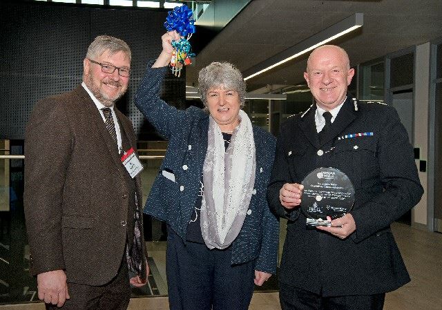 Paul Heald Morgan Sindall senior contracts manager, Jane Kennedy Merseyside Police & Crime Commissioner, Andrew Cooke Chief Constable