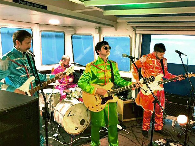 Music lovers are invited to enjoy an evening on the Beatles Tribute Cruise, with a live performance by Paperback Writers