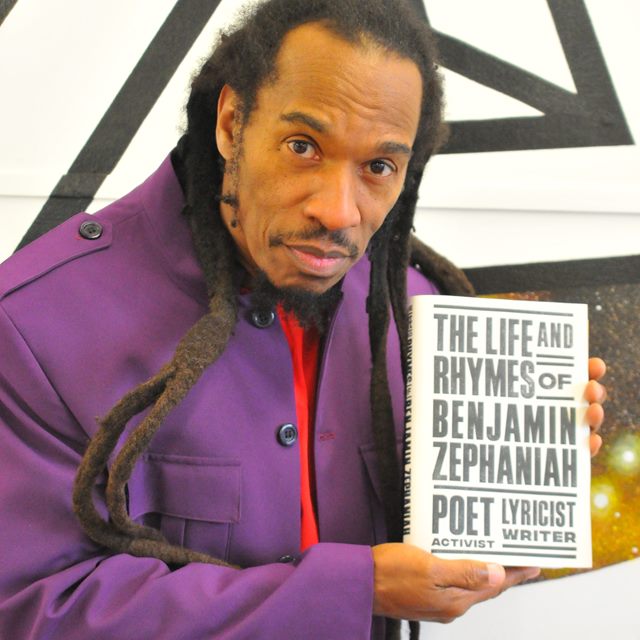 WoW Festival star Benjamin Zephaniah.