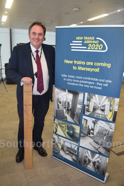 David Powell, Programme Director of Rolling Stock at Merseytravel.