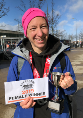 BTR LLHM 2019 1st Female 10 Mile Liz Turner