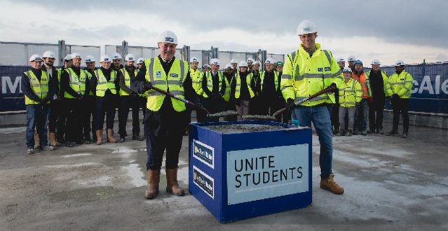 Dominic Trainor of McAleer & Rushe and Gary McIlwraith of Unite Students