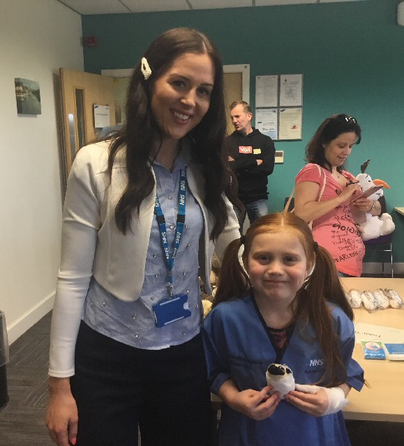 Emma Mills with daughter Nancy Mills