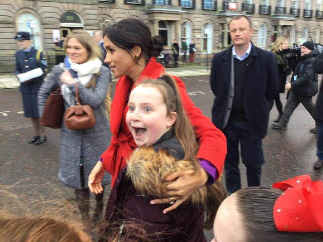 Maddison meets Meghan