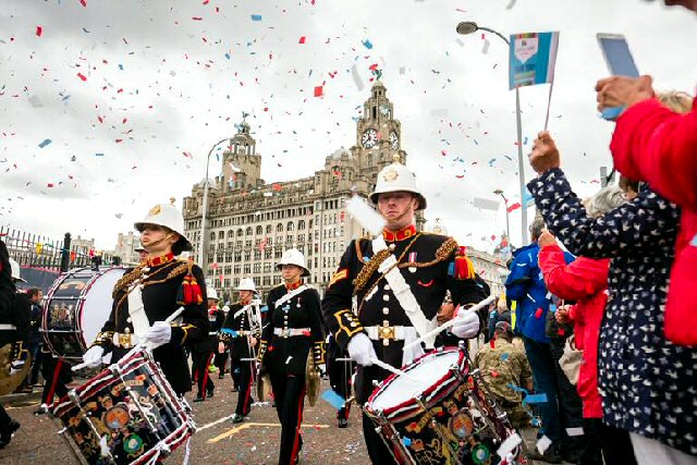 The band of Her Majesty's Royal Marines will return to the City on Armed Forces Day 2019