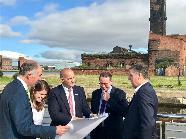 The Minister meets Northern Powerhouse Partner, the Peel Group, to discuss calls for a 'Free Port' for Liverpool and their plans for a Maritime Knowledge Hub...