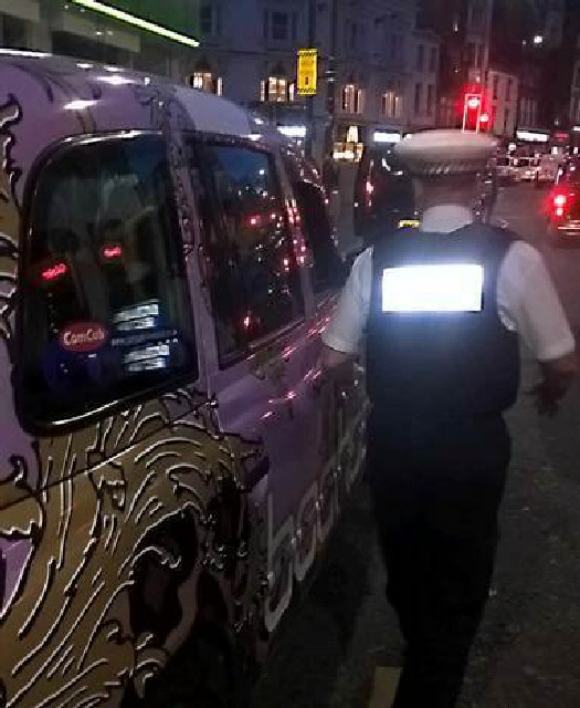 On Patrol: Liverpool City Councils Licensing Enforcement officers at work in the City centre.