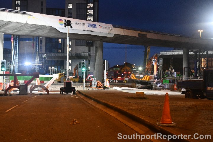 Highway to history - Churchill Way Flyovers in Liverpool City Centre is being deconstructed in pre-planned phases.