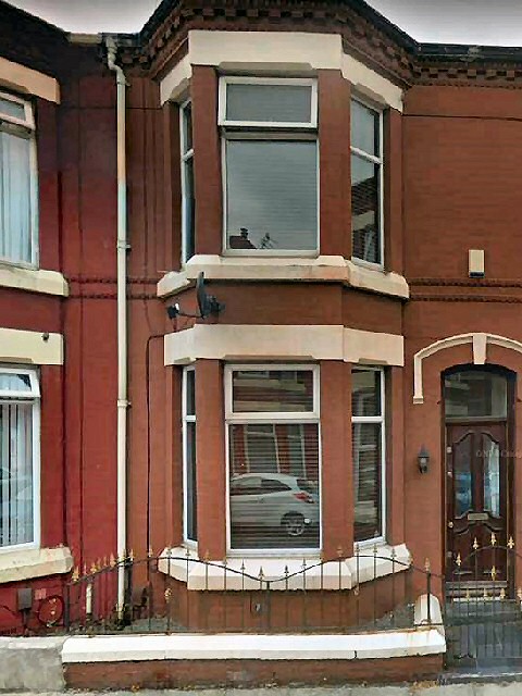 1 of the 9 properties that was unlicensed... This 1 is on Snaefell Avenue, in Tuebrook, Liverpool...