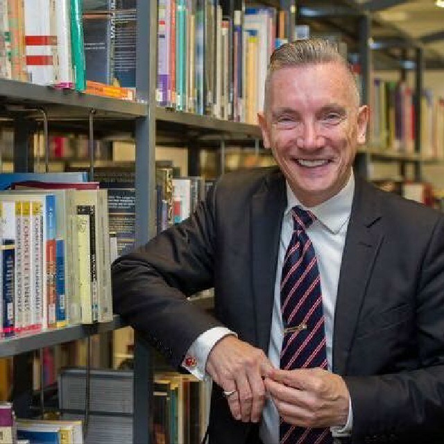 Business champion: Deputy Mayor Cllr Gary Millar, who is behind Liverpool's entrepreneur in residence scheme at Liverpool Central Library. 