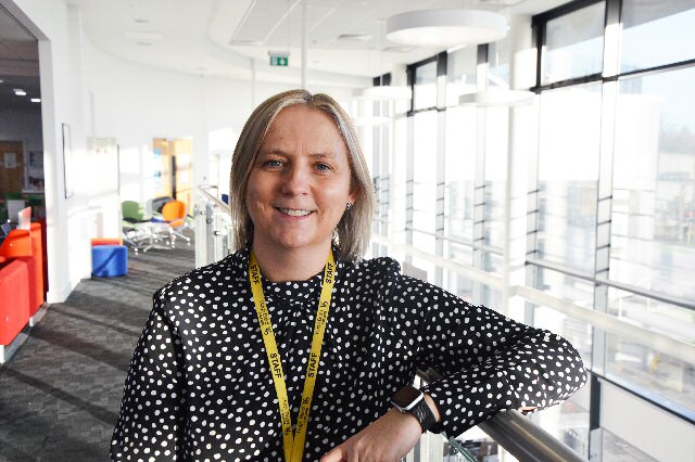 Image shows Hugh Baird College's new Principal and Chief Executive Rachael Hennigan.