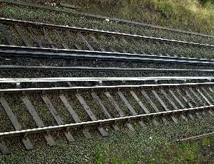 Railway Lines Photograph.