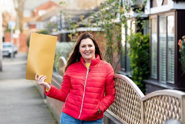 People's Postcode Lottery ambassador Judie McCourt...